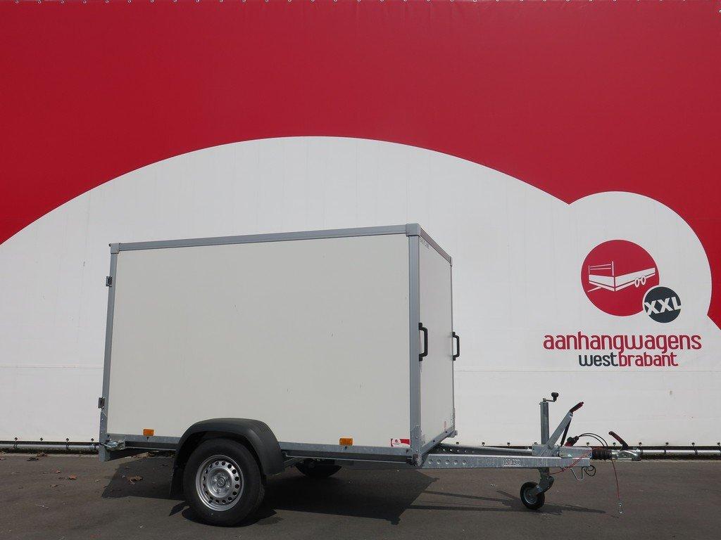 Easyline Gesloten aanhangwagen enkelas 250x150x150cm 1300kg